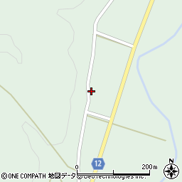 広島県庄原市東城町粟田1937周辺の地図