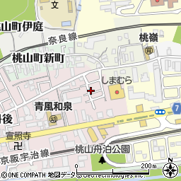 京都府京都市伏見区桃山町和泉5-18周辺の地図