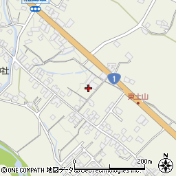 滋賀県甲賀市土山町北土山844周辺の地図