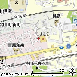 京都府京都市伏見区桃山町和泉5-10周辺の地図