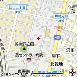インテリア三和堂周辺の地図