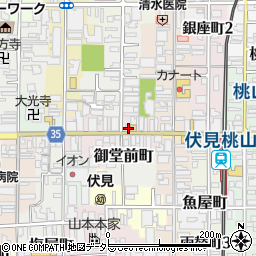 京都府京都市伏見区東大手町755周辺の地図