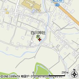 滋賀県甲賀市土山町南土山周辺の地図