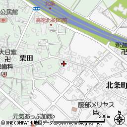 兵庫県加西市北条町横尾125周辺の地図
