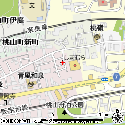 京都府京都市伏見区桃山町和泉5-24周辺の地図