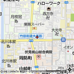 京都府京都市伏見区西大手町310周辺の地図