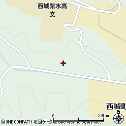 広島県庄原市西城町入江271周辺の地図