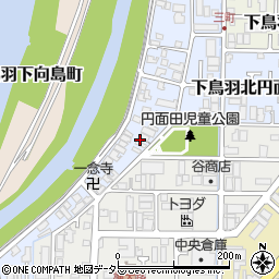 京都府京都市伏見区下鳥羽南三町32周辺の地図