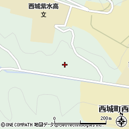 広島県庄原市西城町入江269周辺の地図