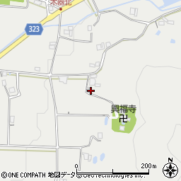 兵庫県三田市木器216周辺の地図