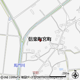滋賀県甲賀市信楽町宮町周辺の地図