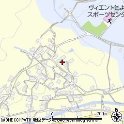 大阪府豊能郡豊能町野間口304周辺の地図