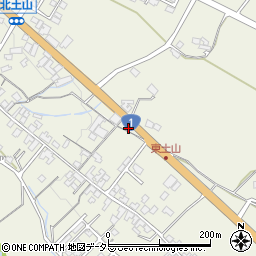 滋賀県甲賀市土山町北土山760周辺の地図