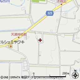 兵庫県三田市木器254周辺の地図