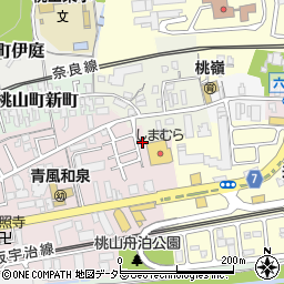京都府京都市伏見区桃山町和泉5-6周辺の地図