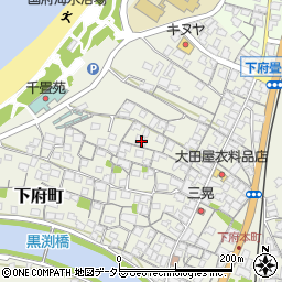 島根県浜田市下府町2102周辺の地図