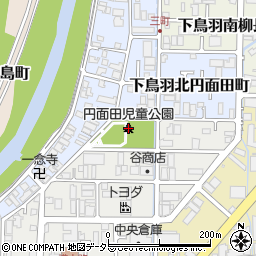 円面田児童公園周辺の地図