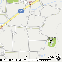 兵庫県三田市木器1762周辺の地図