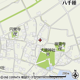 兵庫県神崎郡福崎町八千種674周辺の地図