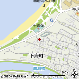 島根県浜田市下府町2101-24周辺の地図