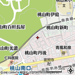 京都府京都市伏見区桃山町丹後33-92周辺の地図