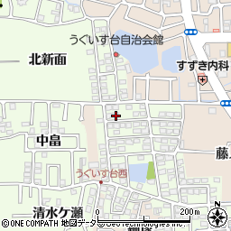京都府長岡京市うぐいす台151-10周辺の地図