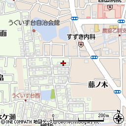 京都府長岡京市うぐいす台145周辺の地図