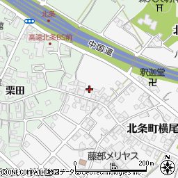兵庫県加西市北条町横尾119-1周辺の地図
