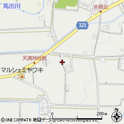 兵庫県三田市木器266周辺の地図