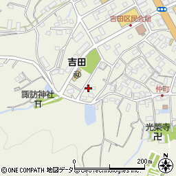 静岡県伊東市吉田465周辺の地図