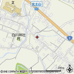 滋賀県甲賀市土山町北土山870周辺の地図