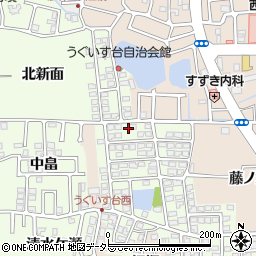 京都府長岡京市うぐいす台151周辺の地図
