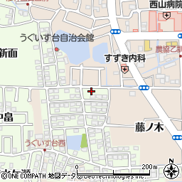京都府長岡京市うぐいす台148-3周辺の地図