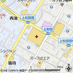 愛知県岡崎市上和田町南天白5周辺の地図