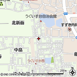 京都府長岡京市うぐいす台151-12周辺の地図