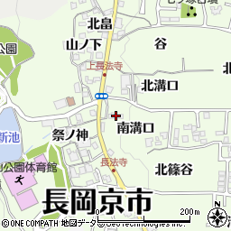 関西電力長岡変電所周辺の地図