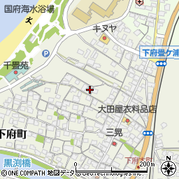 島根県浜田市下府町1552-1周辺の地図