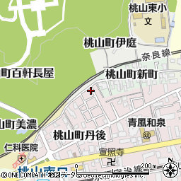 京都府京都市伏見区桃山町丹後33-300周辺の地図