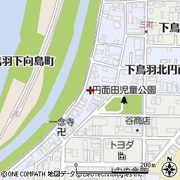 京都府京都市伏見区下鳥羽南三町65周辺の地図