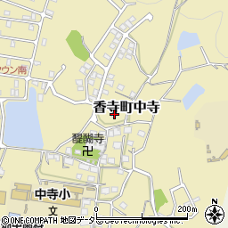 兵庫県姫路市香寺町中寺359周辺の地図