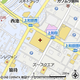 あかのれん上和田店周辺の地図