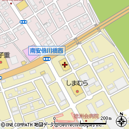 ハックドラッグ静岡下川原店周辺の地図