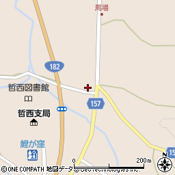 岡山県新見市哲西町矢田2563周辺の地図