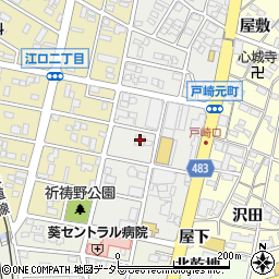 海星ＥＭＳ戸崎工場周辺の地図