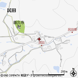兵庫県川辺郡猪名川町民田一反田26周辺の地図