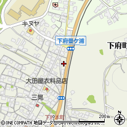 島根県浜田市下府町1673周辺の地図