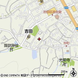 静岡県伊東市吉田457周辺の地図