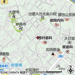 兵庫県加西市北条町北条周辺の地図