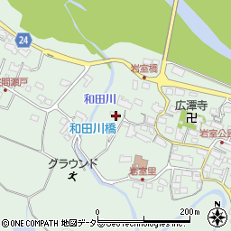 滋賀県甲賀市甲賀町岩室1280周辺の地図