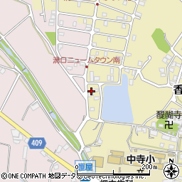 兵庫県姫路市香寺町中寺236-15周辺の地図